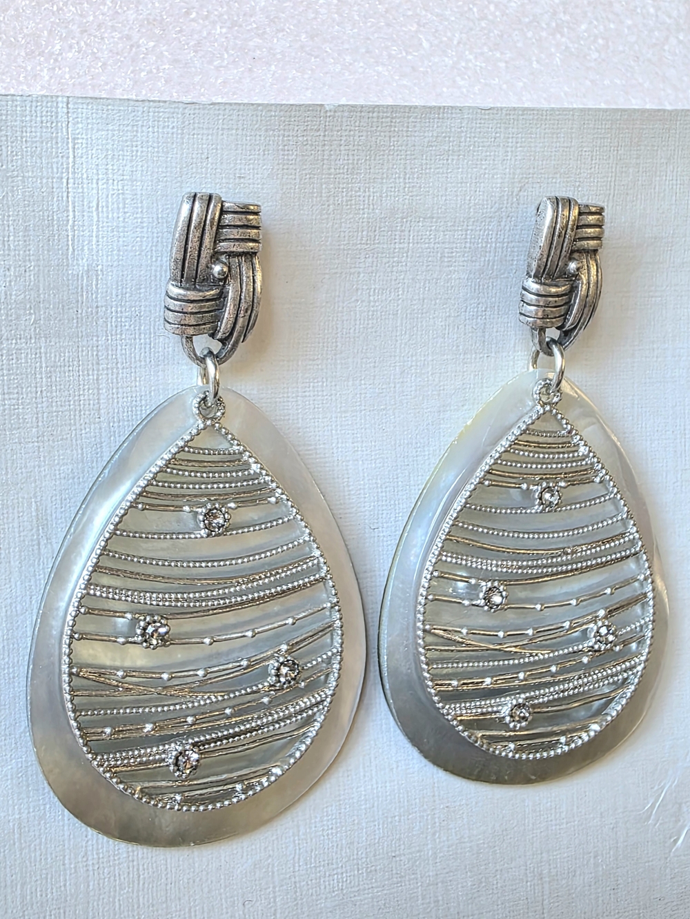 These are John Michael Richardson Handcrafted Post Pierced Dangle Earrings - Picture 7 of 14